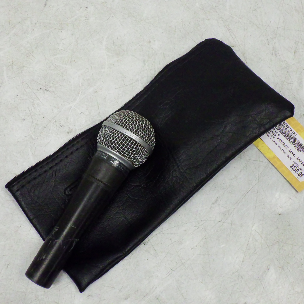 Used Shure SM58 VINTAGE DUAL IMPEDANCE Dynamic Microphone