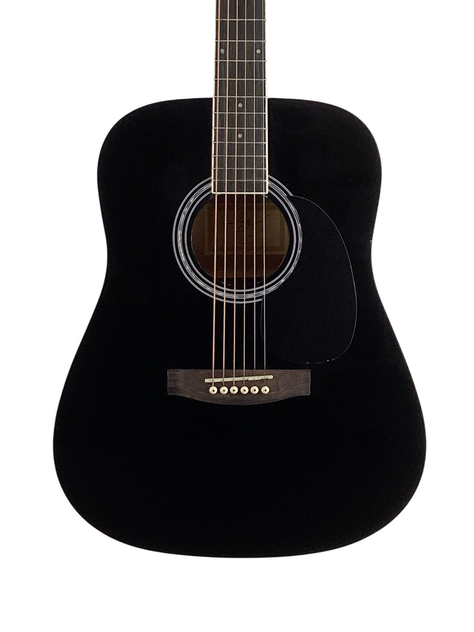 Used Jay Turser JJ45 ACOUSTIC Laminate Top Acoustic Guitar Black