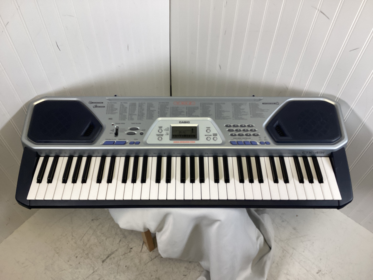 Used Casio CTK-491 61-Key Keyboard 61-Key