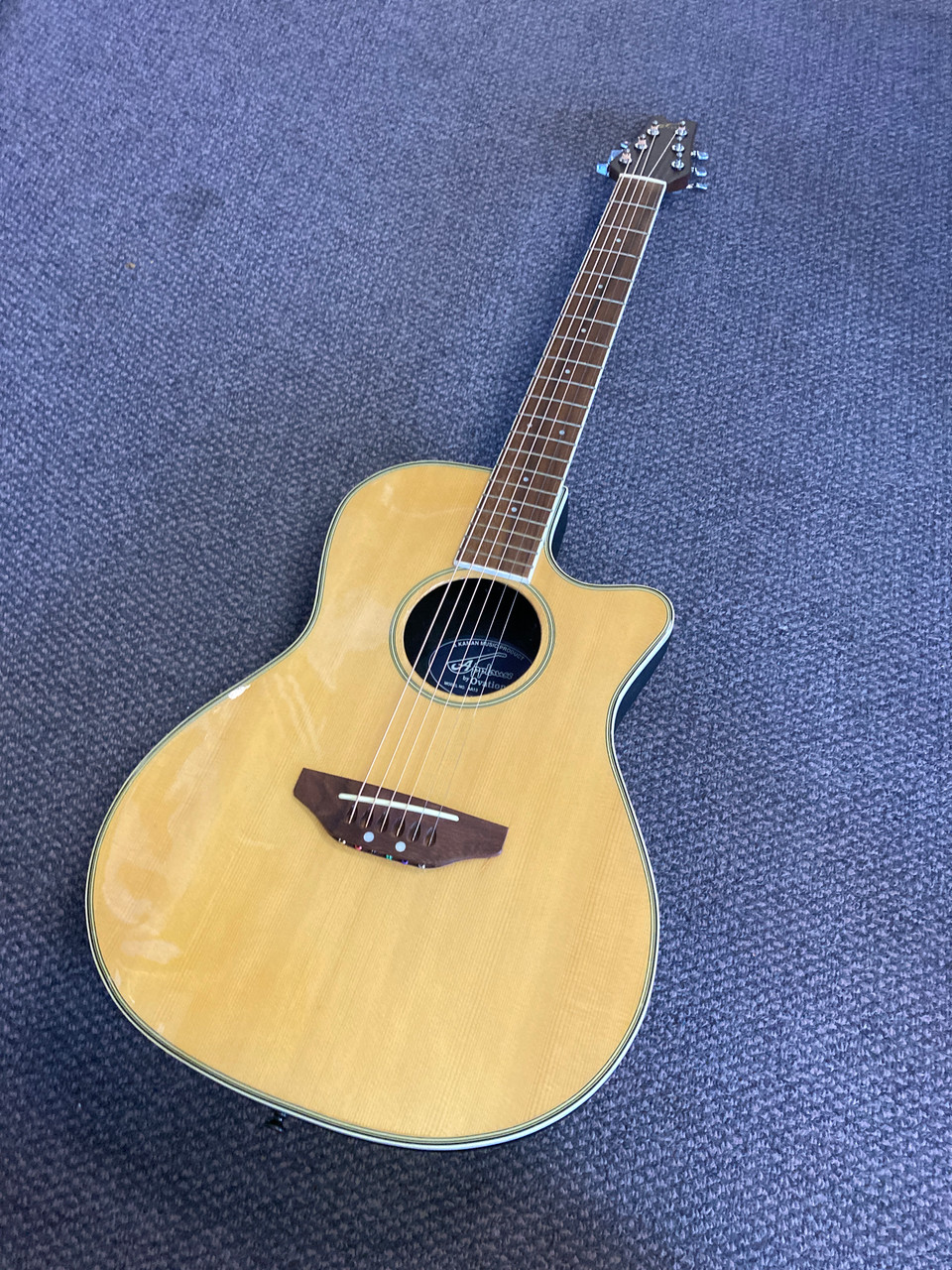 Used Ovation APPLAUSE AA13 Laminate Top Acoustic Guitar Natural