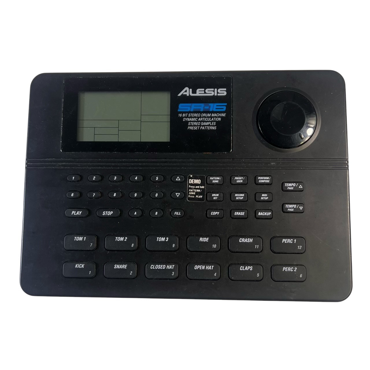Used Alesis SR16 DRUM MACHINE Compact Drum Machine