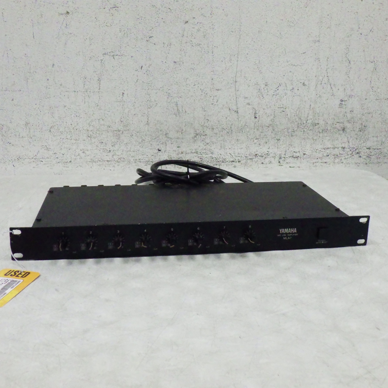 Used Yamaha MLA7 MIC LINE AMPLIFIER Rackmount Mixer