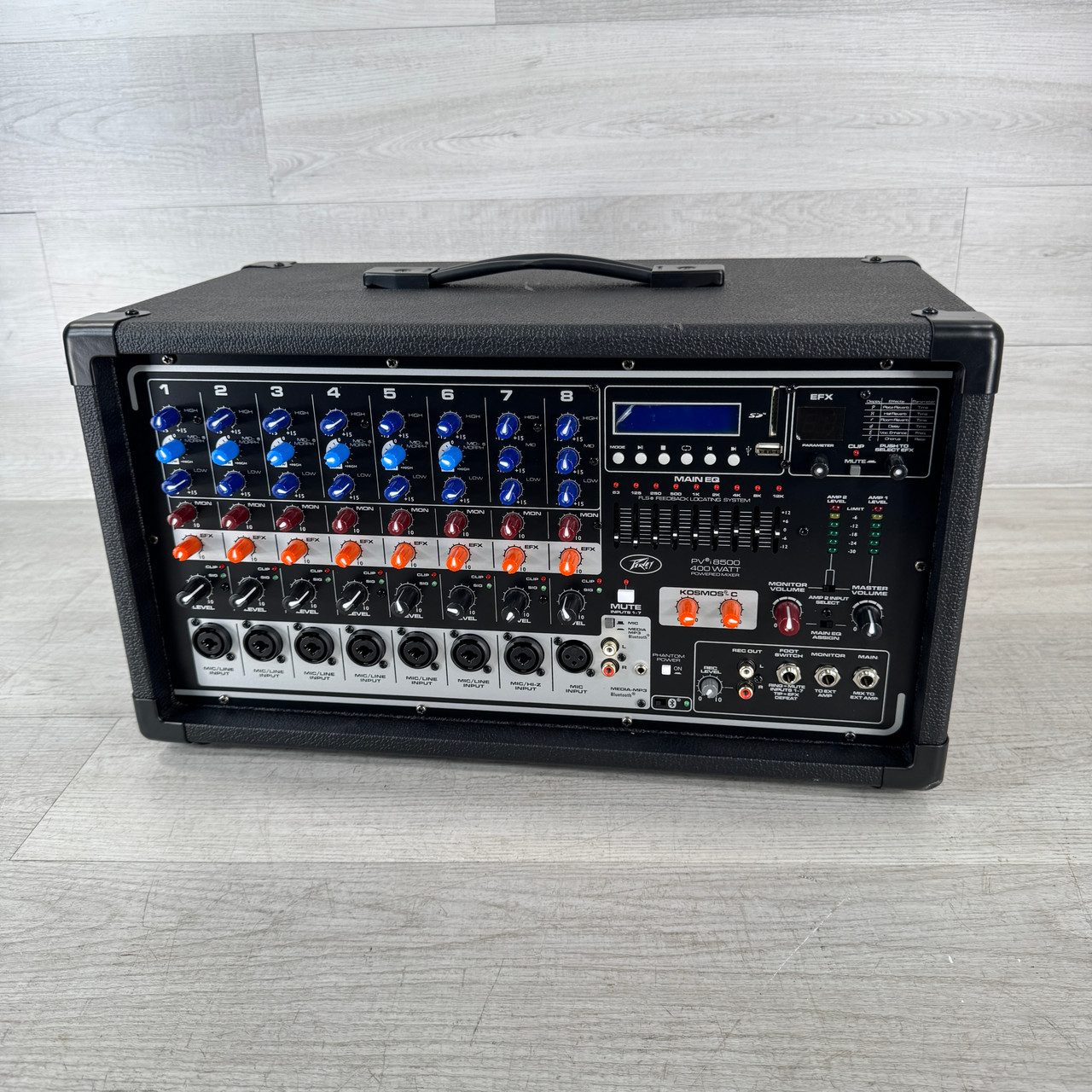 Used Peavey PVi 8500 - 8-channel 400-watt Powered Mixer