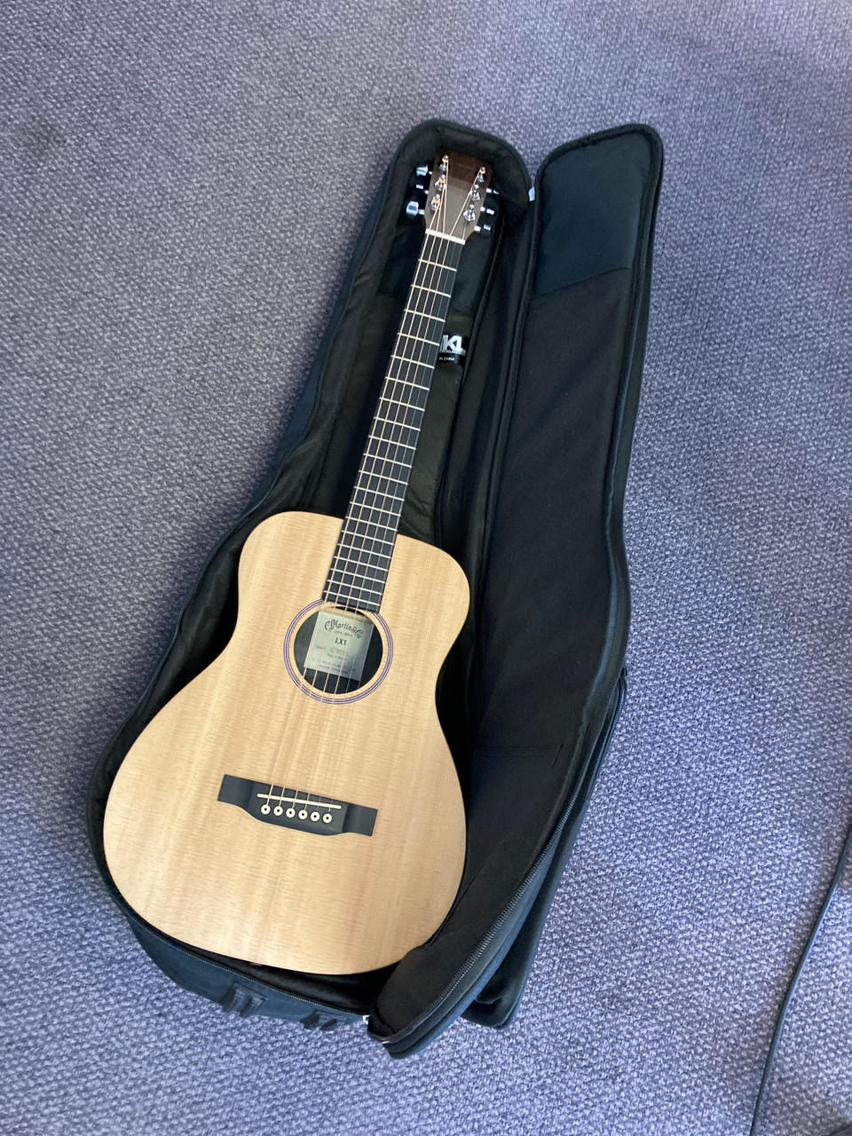 Used Martin LX1 Solid Top Acoustic Guitar Natural