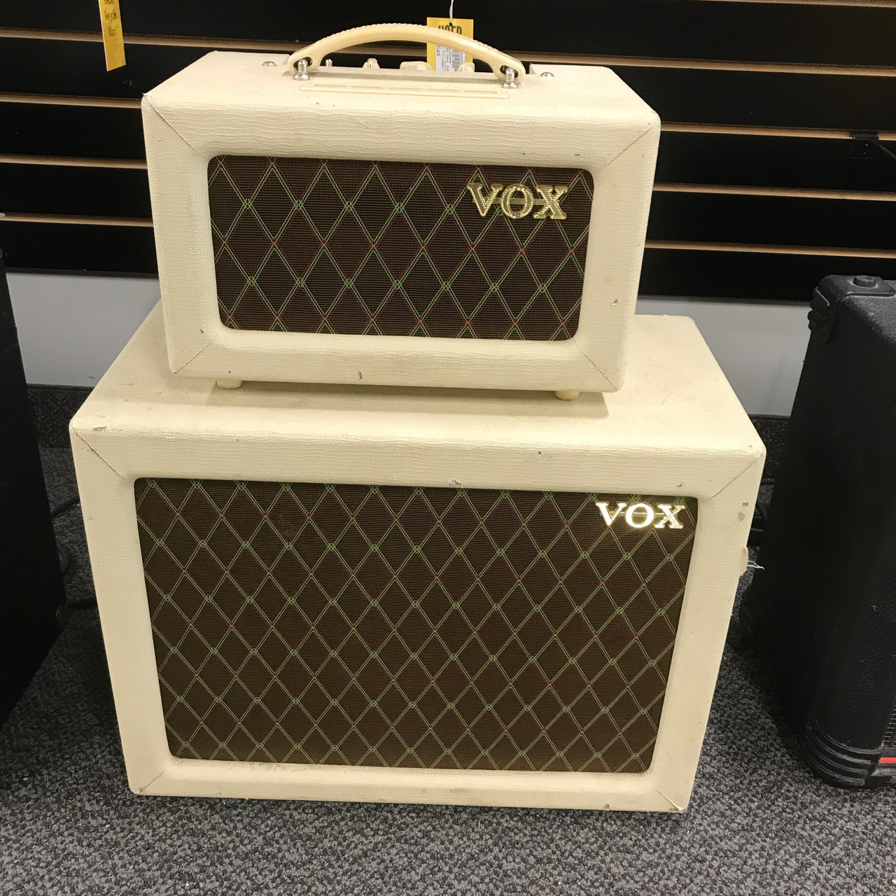 Used Vox AC4TVH W V112TV 1X12 CABINET 1 x 12 Tube Combo Amplifier