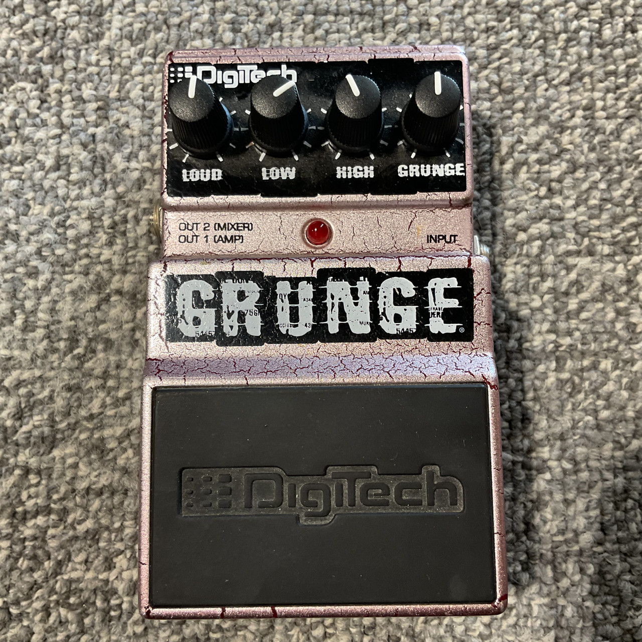 Used DIGITECH GRUNGE Distortion Pedal