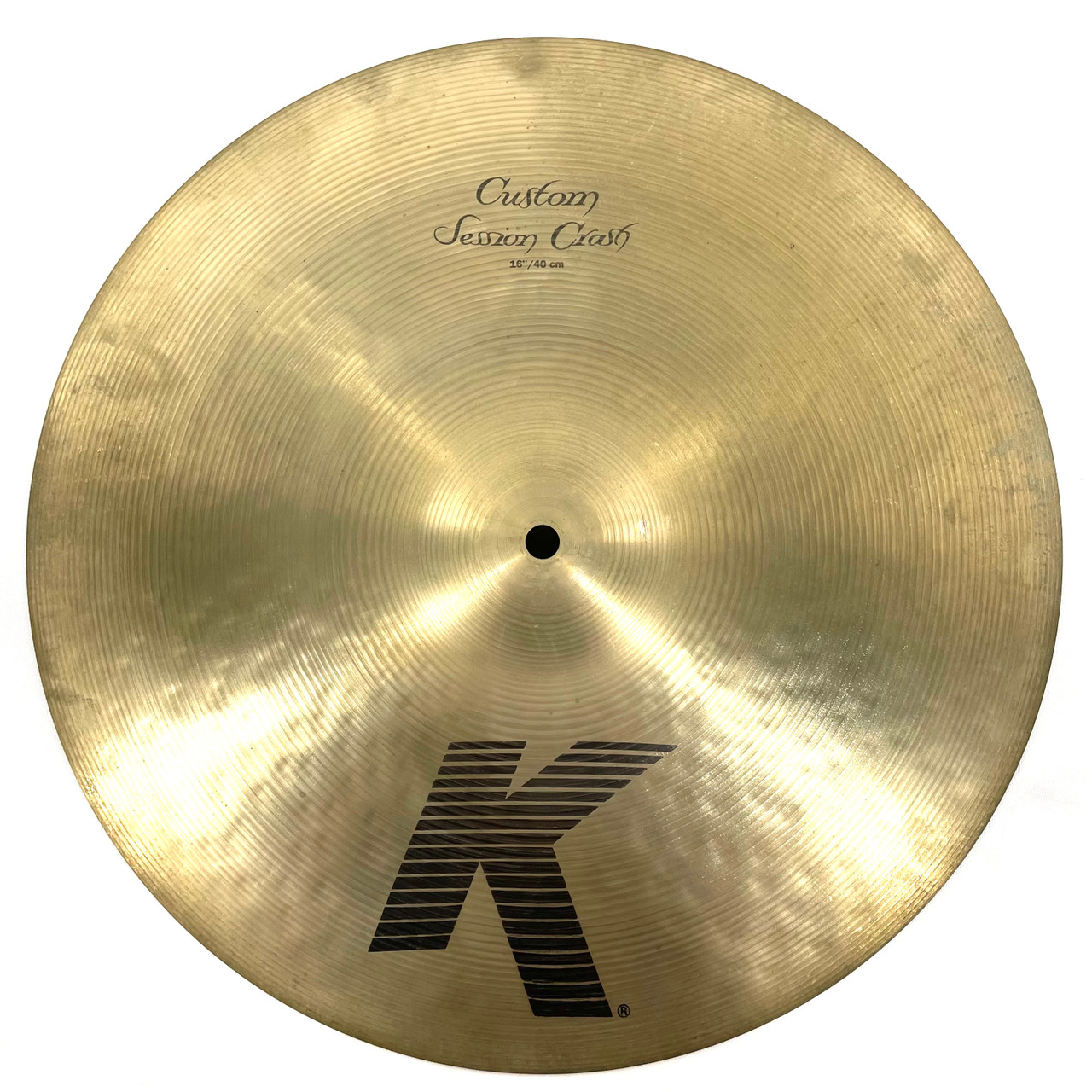 gennki Used Zildjian 16 K CUSTOM SESSION CRASH Crash Cymbal 16