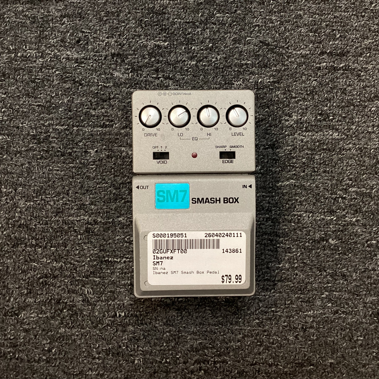 Pédale D'effet Ibanez Smash Box SM7 - Neuve Sous Emballage - Distorsion