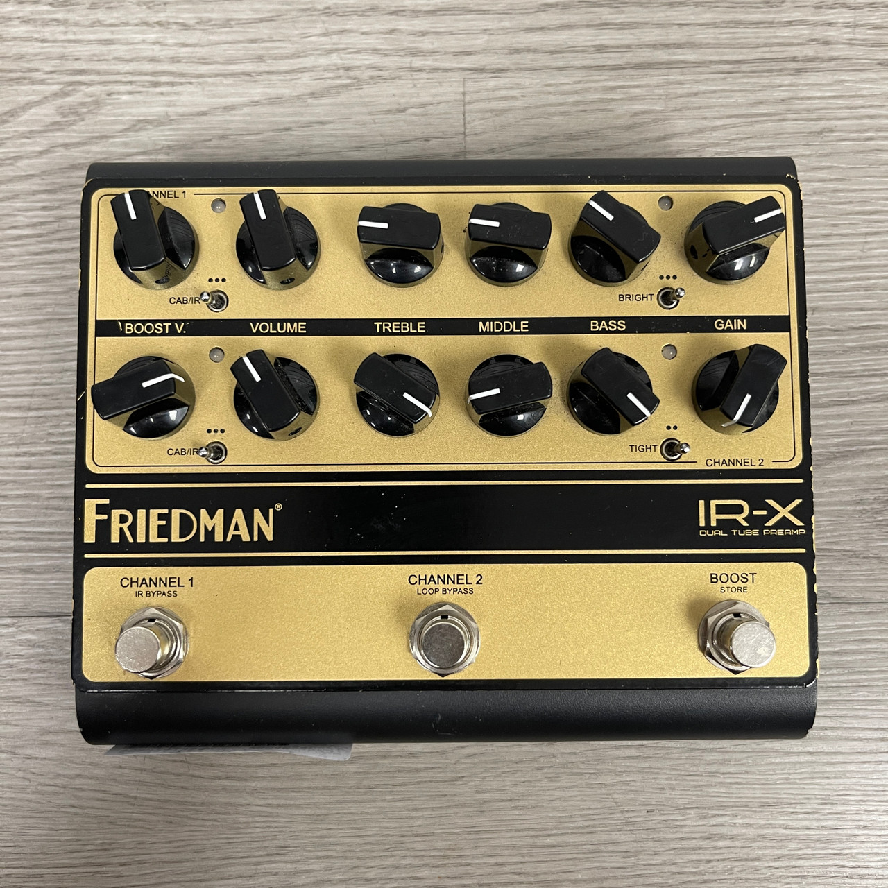 Used Friedman IR-X W⁄AC Guitar PreAmp Pedal