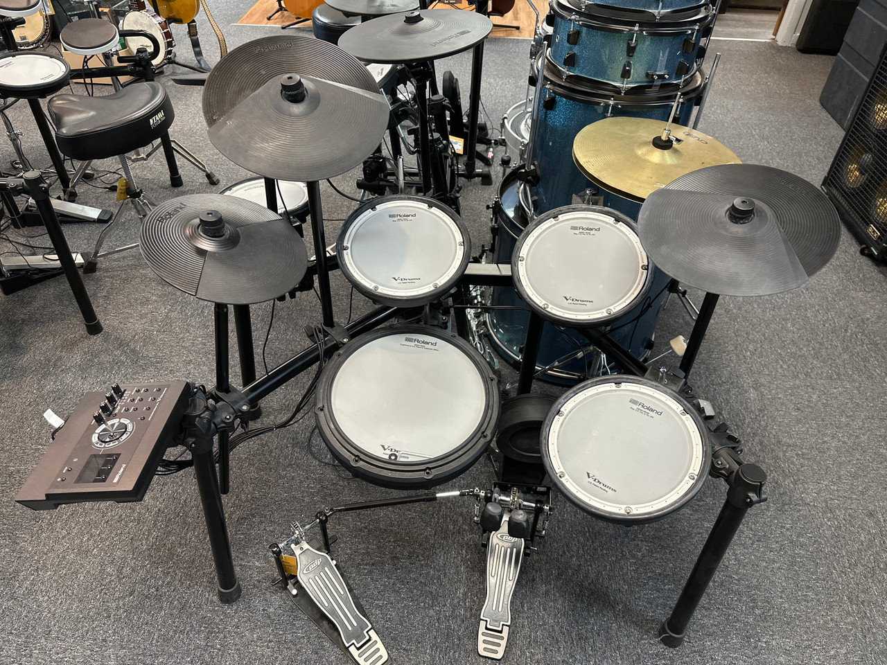 Used Roland TD-17 Electronic Drum Kit