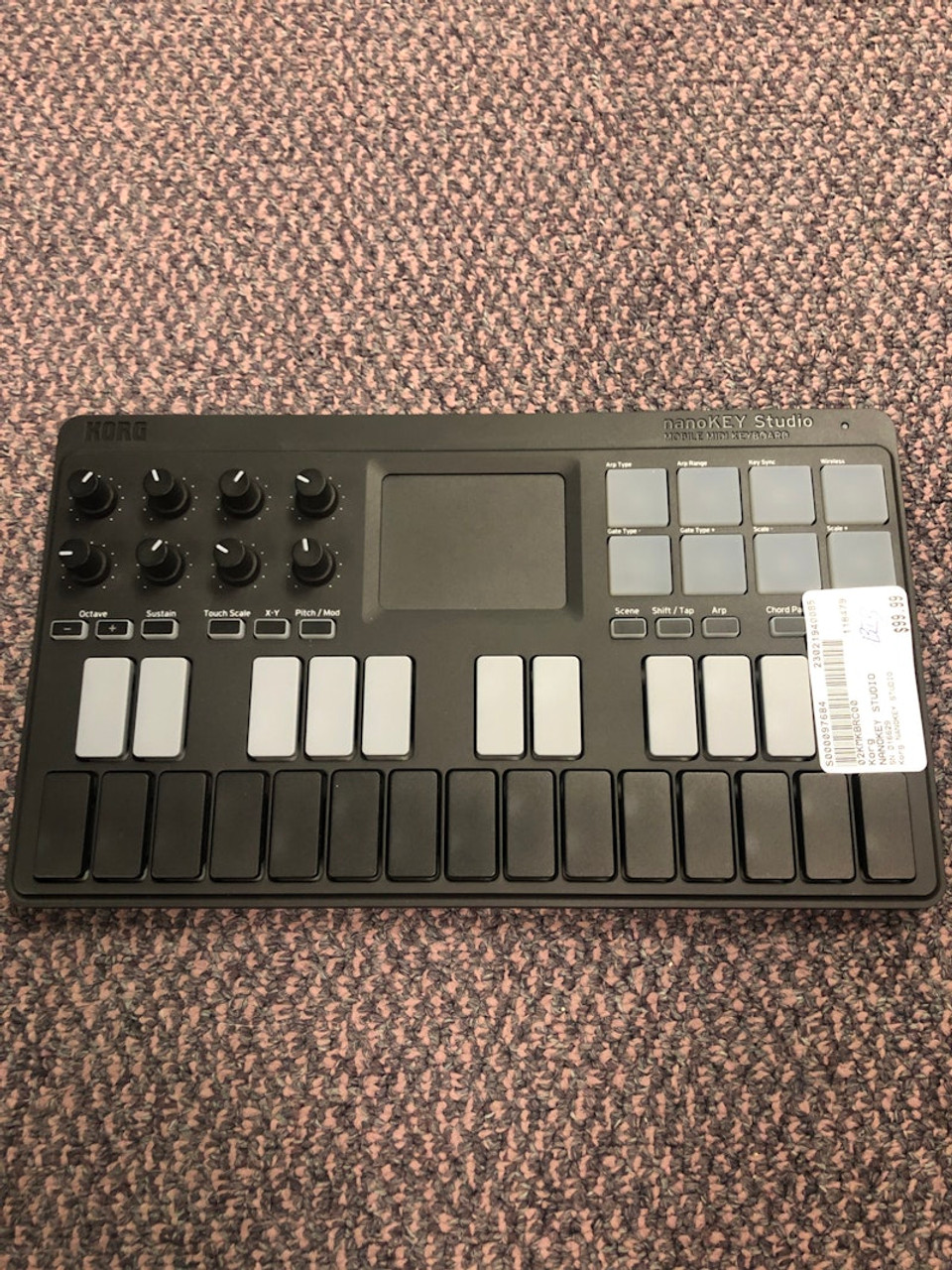 完全動作品 KORG nanoKEY Studio MIDIキーボード nanoKEY Studio - MOBILE MIDI KEYBOARD | KORG (USA)