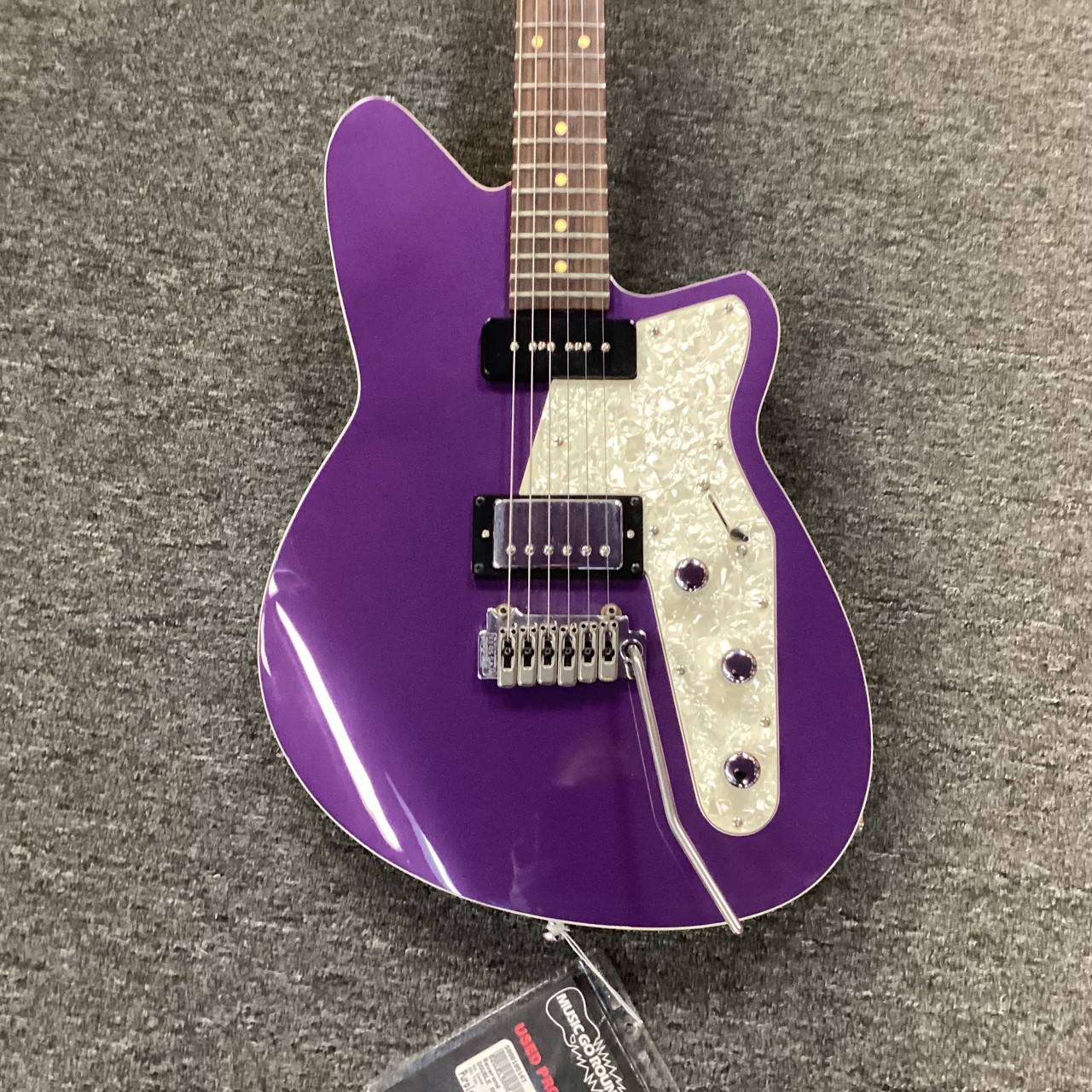 Used Reverend DOUBLE AGENT W Electric Guitar Purple 6-String