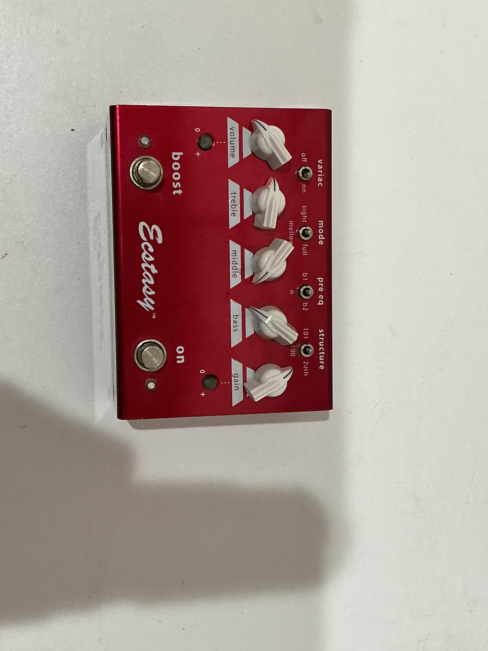 Used Bogner ECSTACY RED Overdrive Pedal