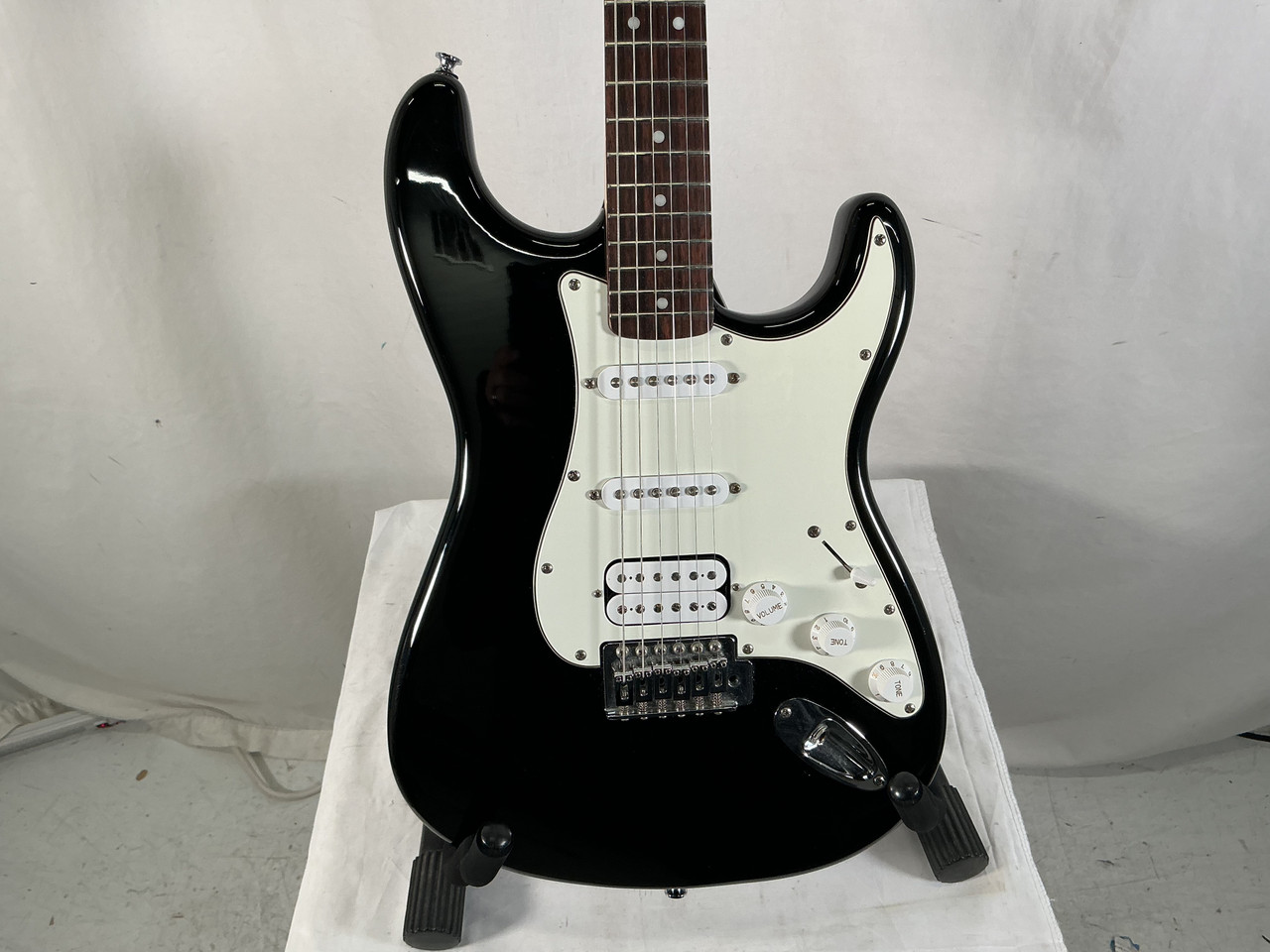 Used Fender STARCASTER S Type Electric Guitar Black 6-String
