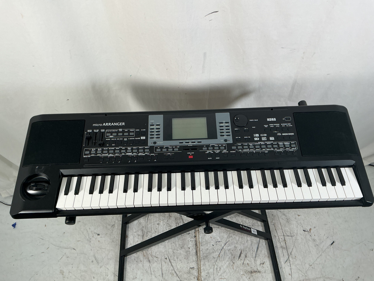 Used Korg MICRO ARRANGER 61-Key Keyboard 61-Key