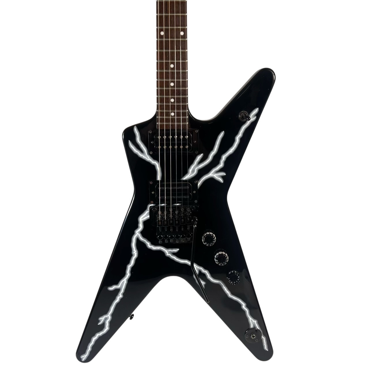 【新品弦張替済】DEAN エレキギター ML BBOLT DIME ダンカンPU Used Dean DIME ML BBOLT FLOYD ROSE Pointy Electric Guitar Custom