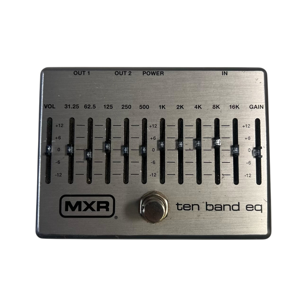 Used MXR TEN BAND EQUALIZER EQ Pedal