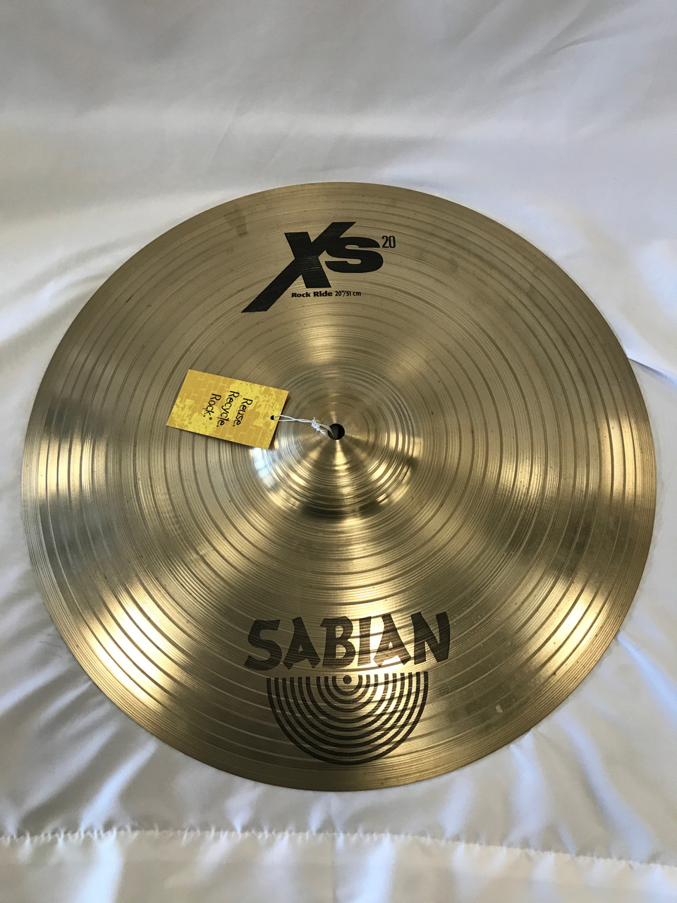 Used Sabian XS ROCK RIDE 20 INCH Ride Cymbal 20