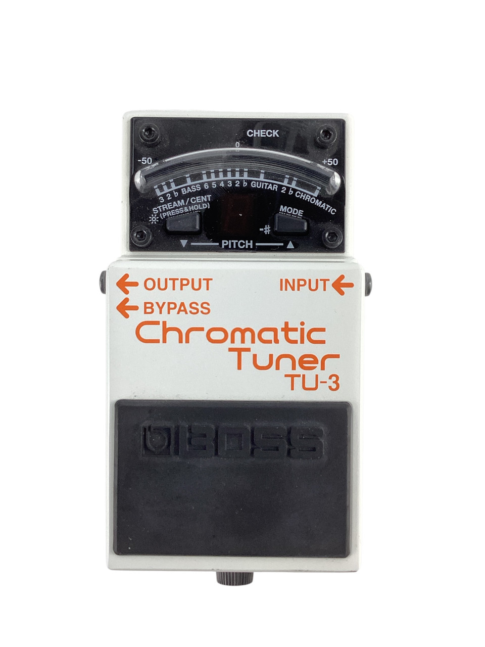 Used Boss TU-3 PEDAL TUNER CHROMATIC Tuner Pedal