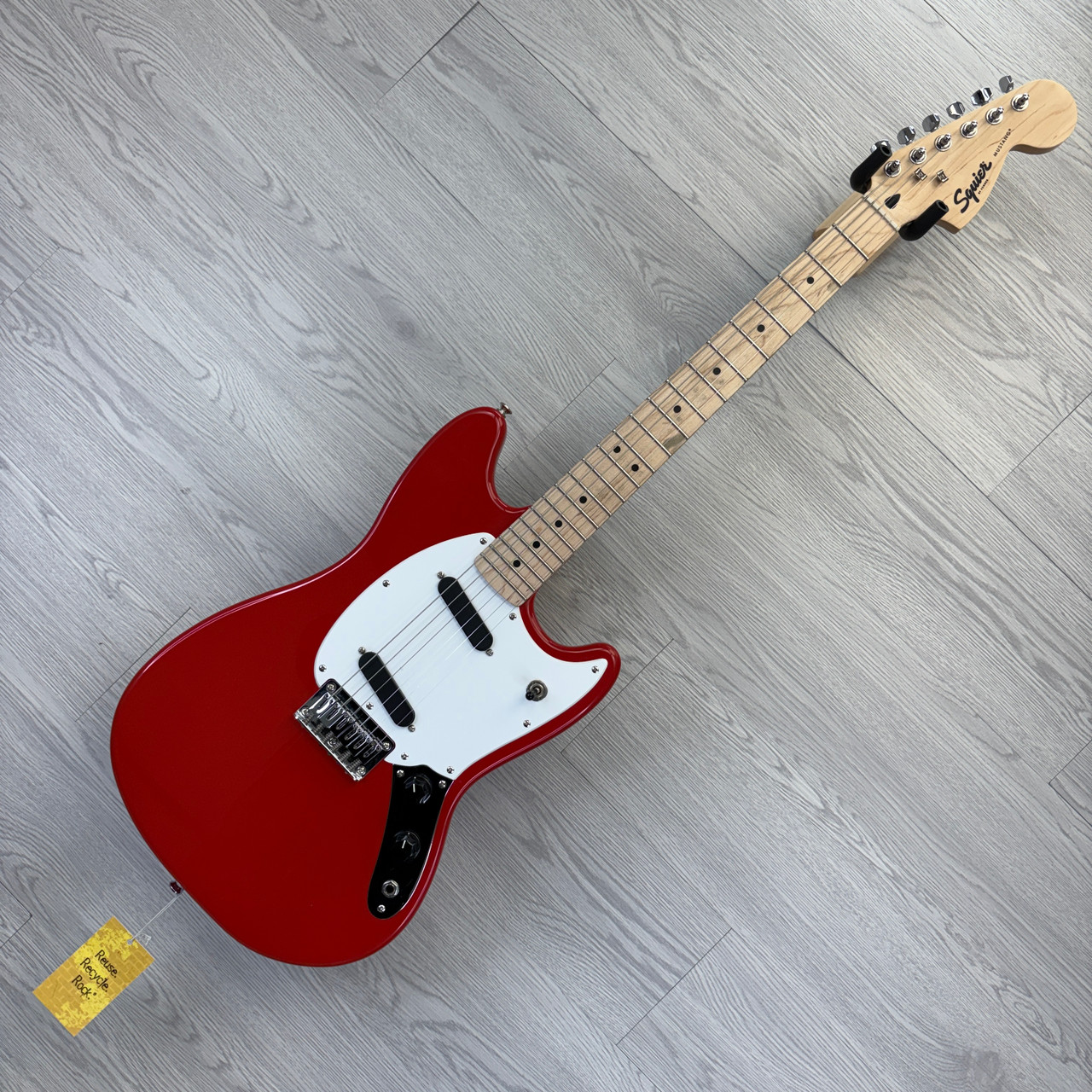 Used Squier SONIC MUSTANG Electric Guitar Red 6-String