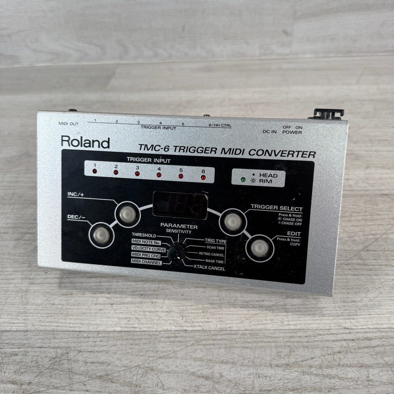 Used Roland TMC-6 - Drum Trigger to MIDI Converter Used Roland TMC-6 - Drum Trigger to MIDI Converter