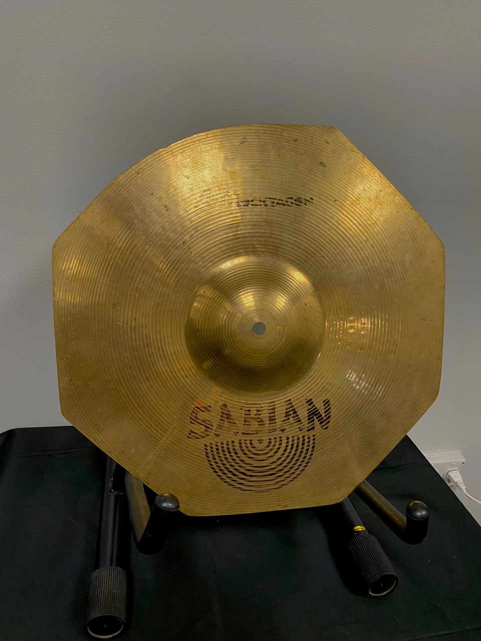 Used Sabian 16 IN AA ROCKTAGON Crash Cymbal 16