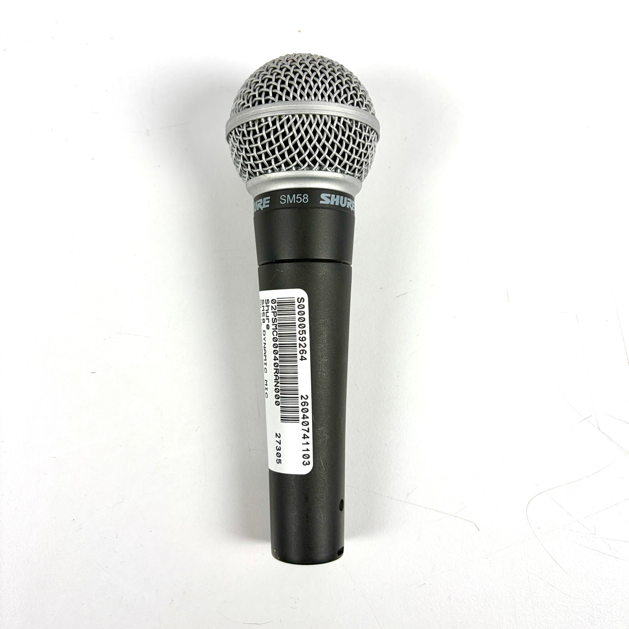 Used Shure SM58 Dynamic Vocal Microphone