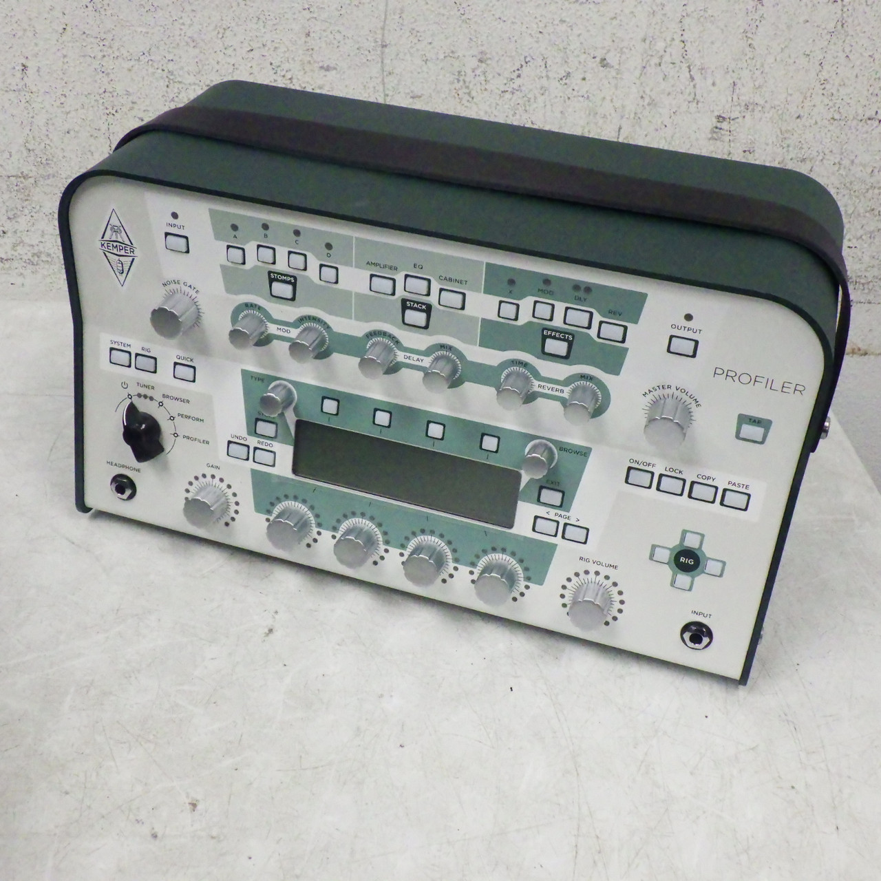 Used Kemper PROFILER HEAD W/ BAG Solid State Guitar Head