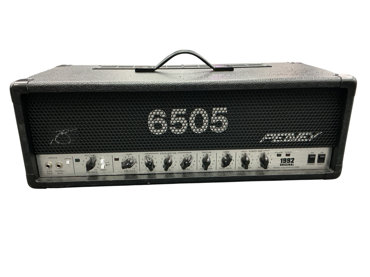 Used Peavey 6505 1992 ORIGINAL HEAD Tube Guitar Amplifier Head