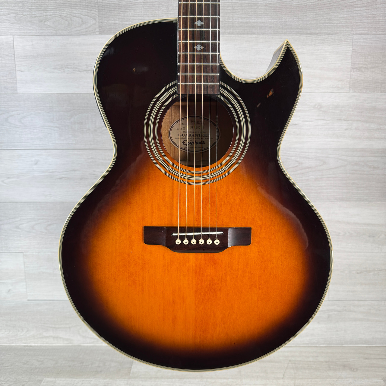 Used Epiphone PR-5E Acoustic-electric Guitar - Sunburst
