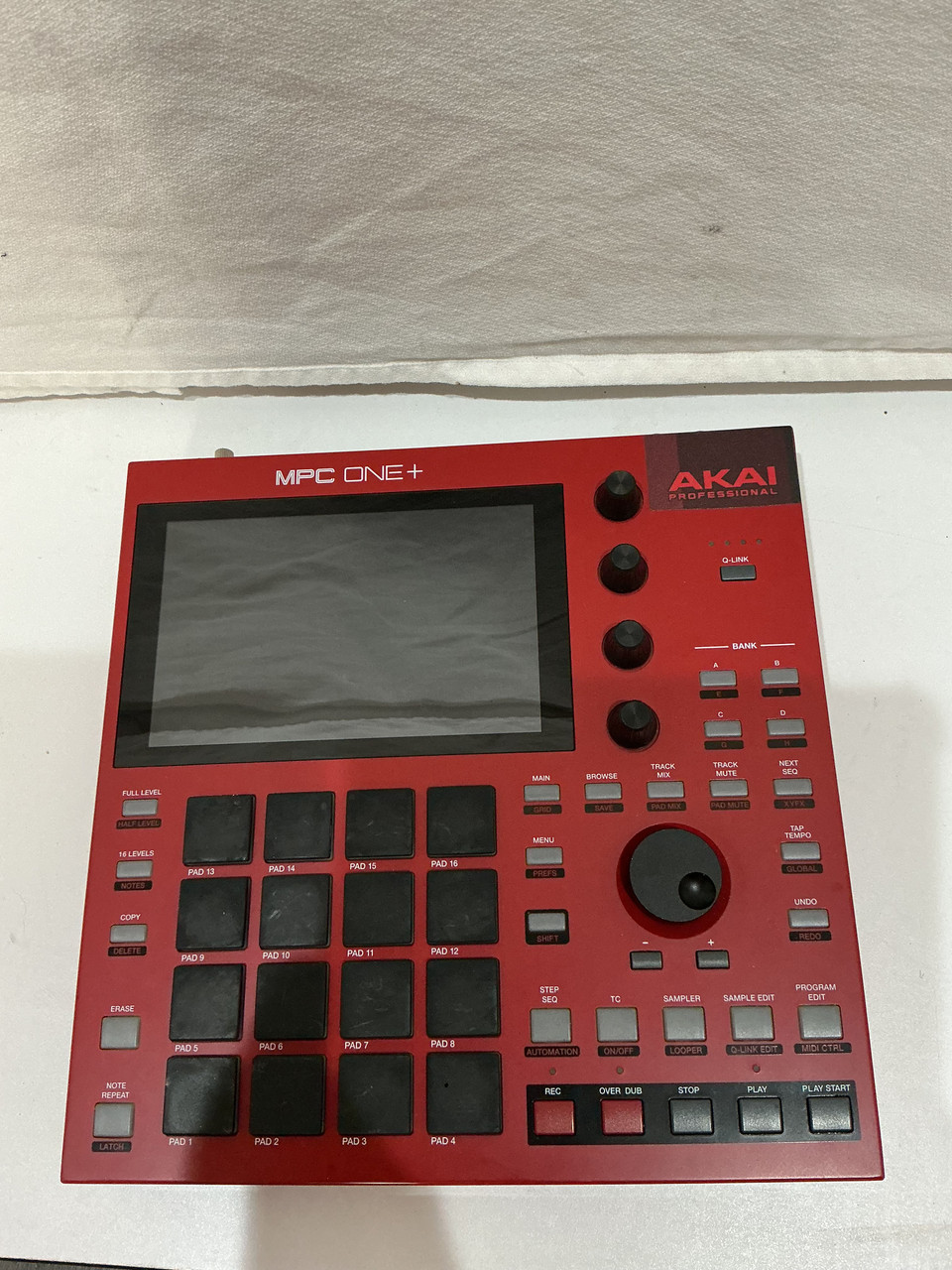 Used AKAI MPC ONE+ RED Electronic Drum Module