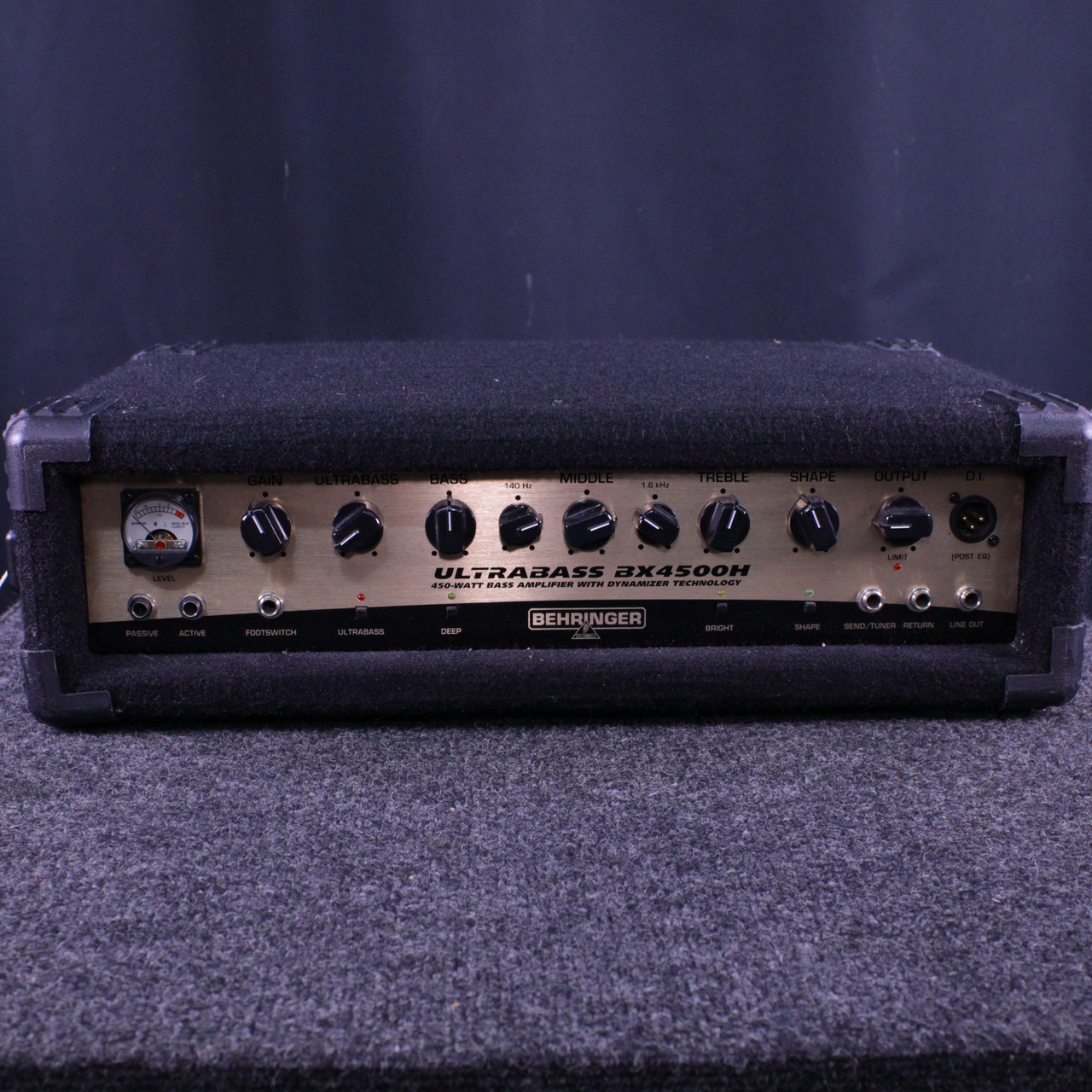 Used Behringer ULTRABASS BX4500H Bass Amplifier Head