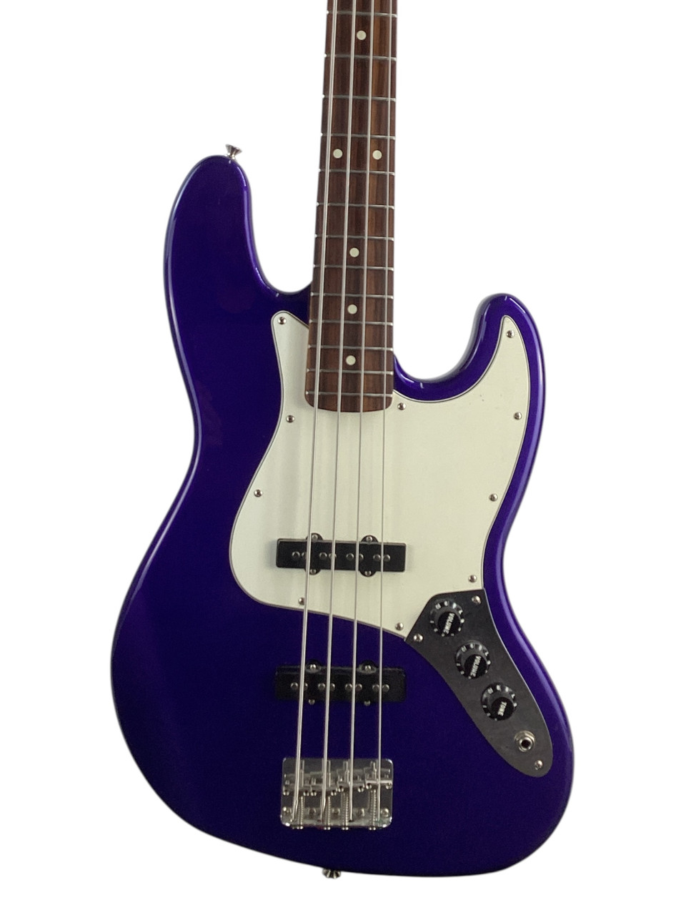 Used Fender JAZZ BASS MIM 1999 J Type Bass Guitar Blue 4-String