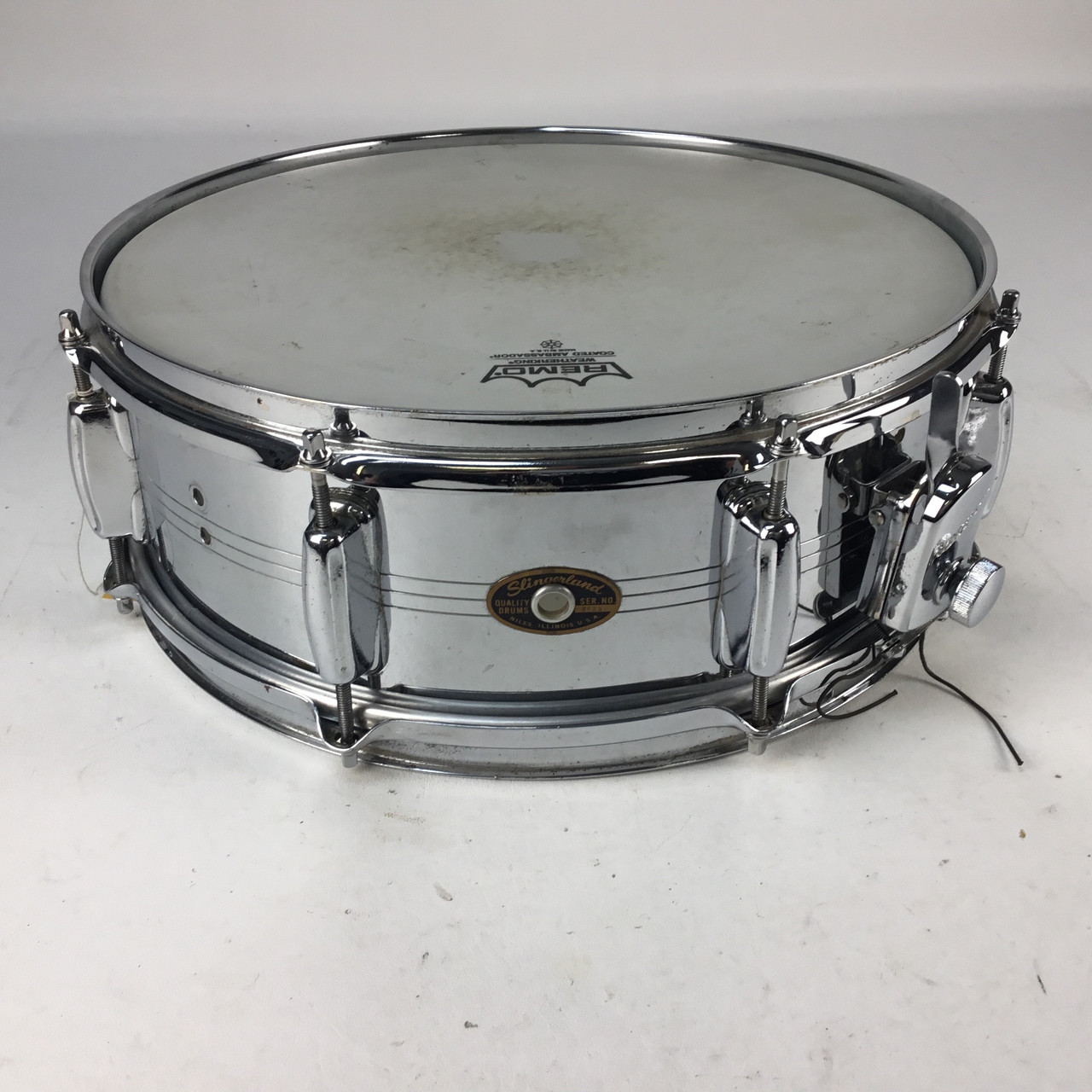 Used Slingerland GENE KRUPA SOUND KING COB 8 LUG Vintage Metal