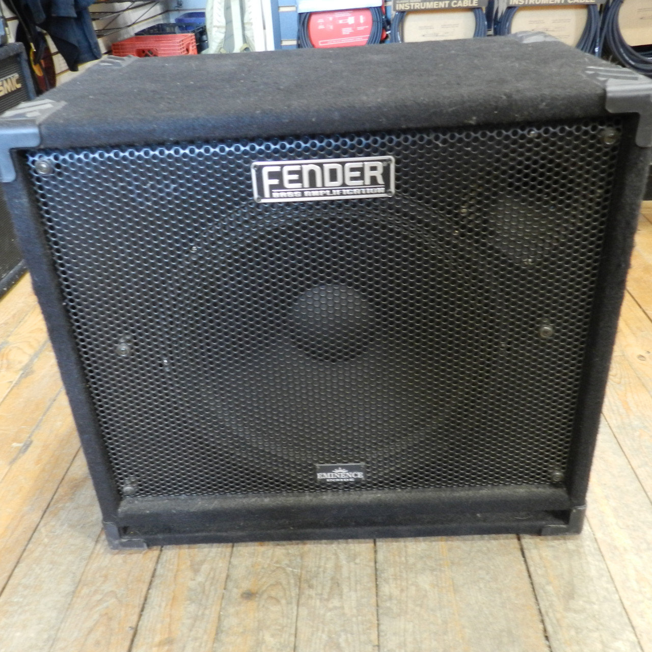 希少 FENDER BASSMAN 1-15キャビネット EVM-15L 8Ω Used Fender BASSMAN 115 8OHM 500WPROGRAM 1 x 15 Bass Guitar