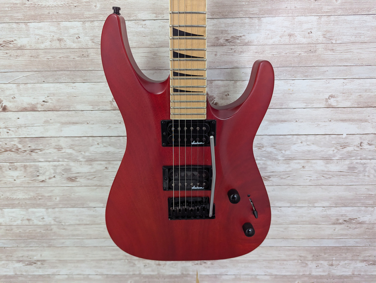 Used Jackson JS24 Super S Electric Guitar Red 6-String