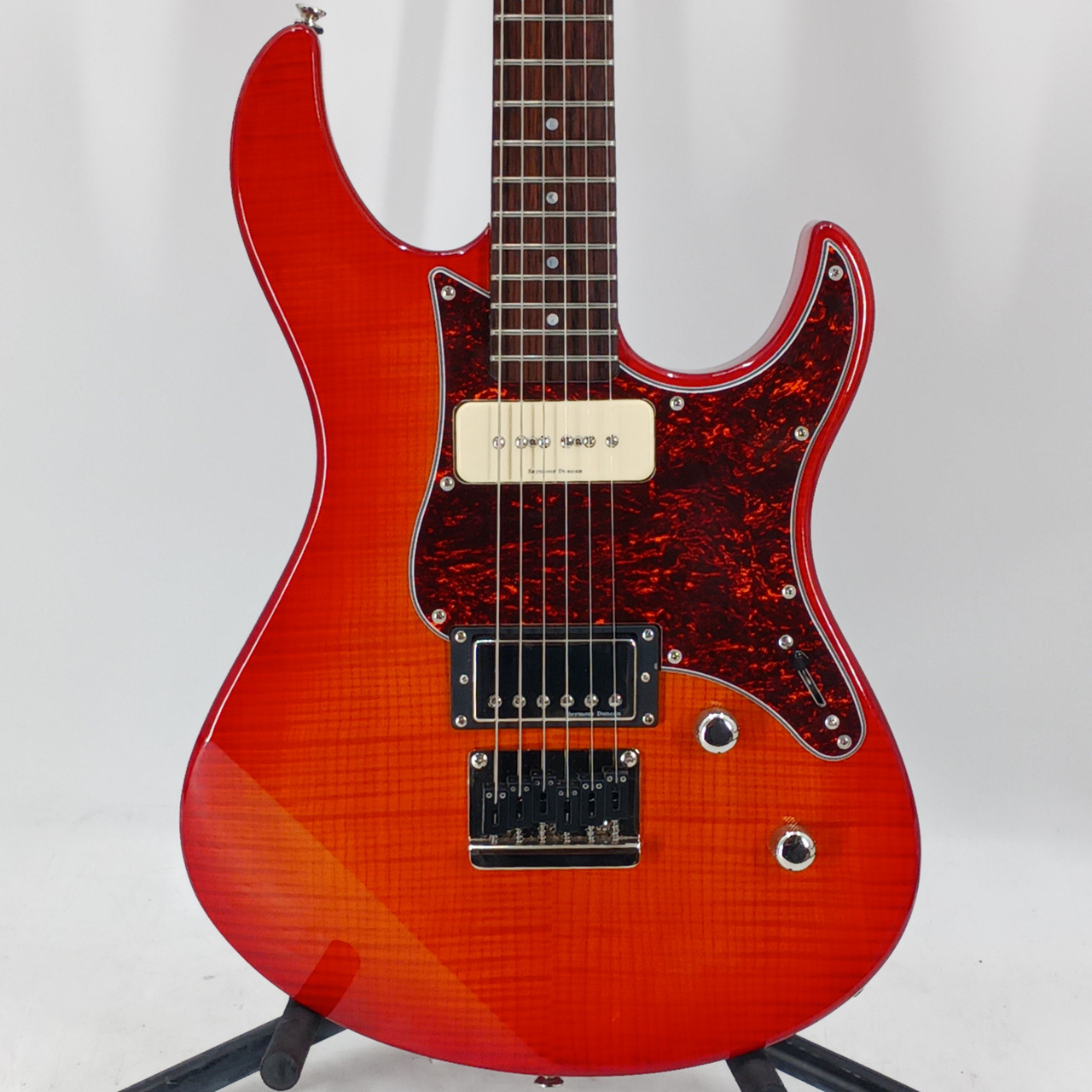 Used Yamaha 611 S Type Electric Guitar Cherry Sunburst 6-String