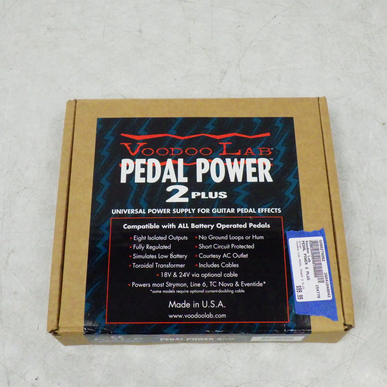 Used Voodoo Lab PEDAL POWER 2 PLUS Pedal Power Supply