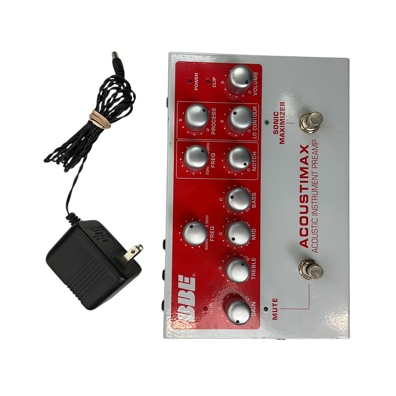Used BBE ACOUSTIMAX Accoustic PreAmp Pedal