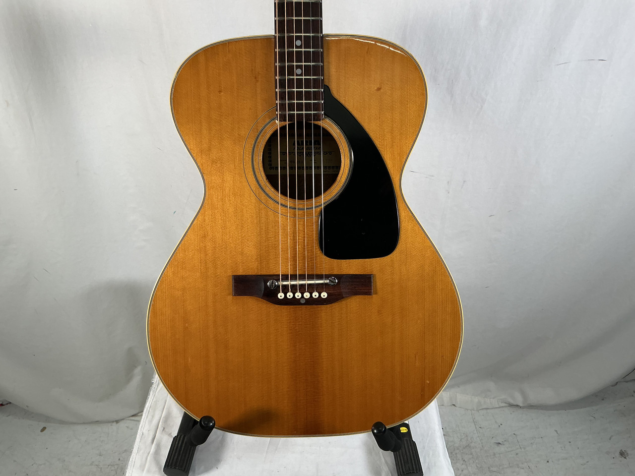 Used Aria FOLK GUITAR F-120 Laminate Top Acoustic Guitar Wood