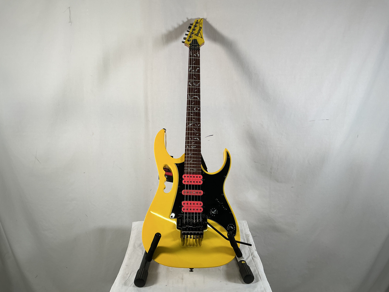 Used Ibanez JEM JR 1P-02 Super S Electric Guitar Yellow 6-String