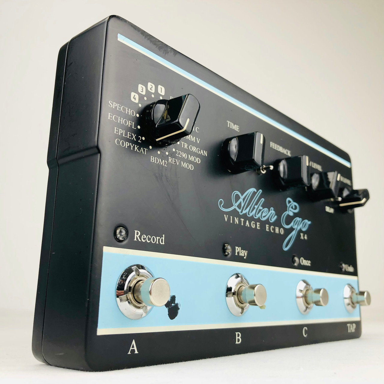 Used TC Electronic ALTER EGO VINTAGE ECHO X4 Guitar Effects Delay 