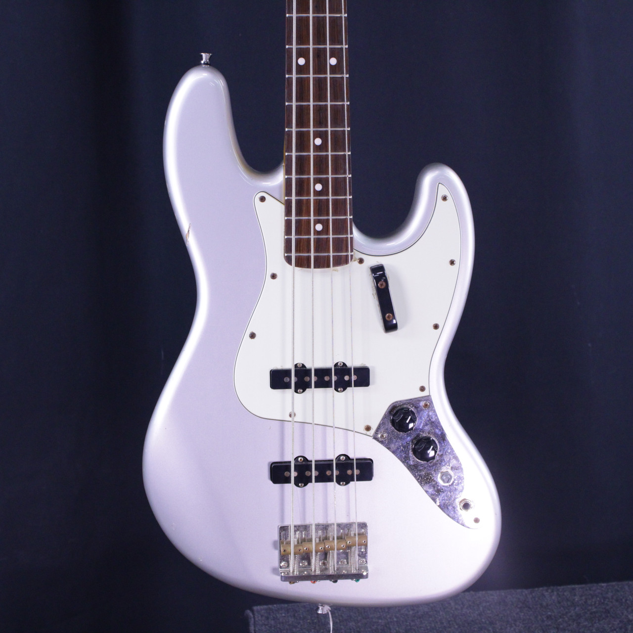 Used Squier JAZZ BASS CLASSIC VIBE INCA SILVER J Type Bass Guitar