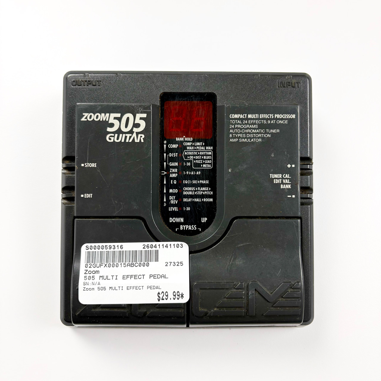 オクトページ Used Zoom 505 Multi-Effects Guitar Pedal