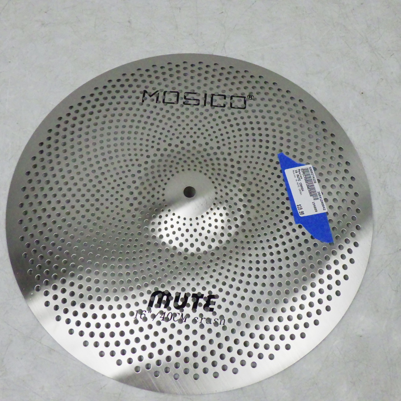 Used Mosico 16 MUTE CRASH Crash Cymbal 16