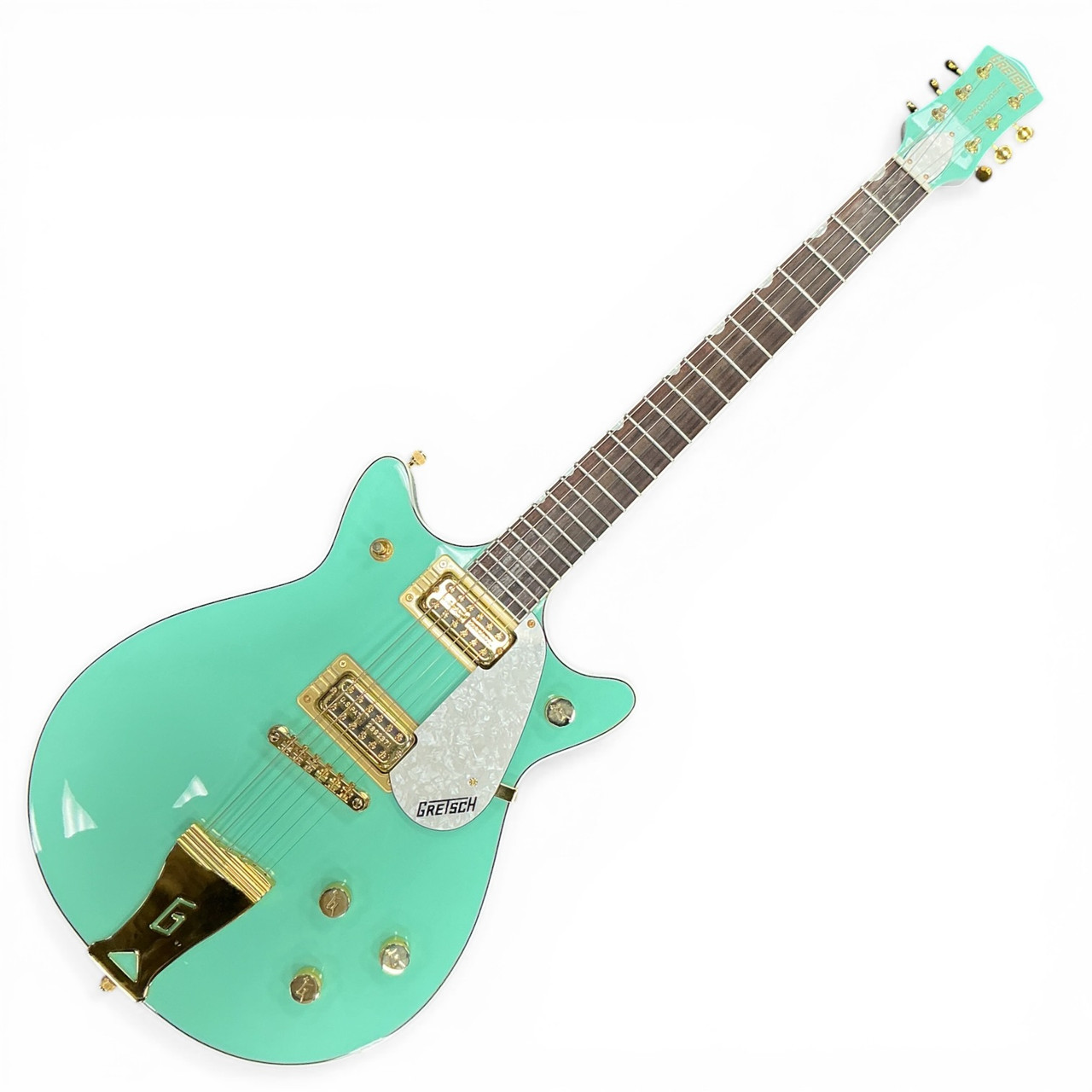 Used Gretsch G5448 ELECTROMATIC SURF GREEN Electric Guitar Green 6