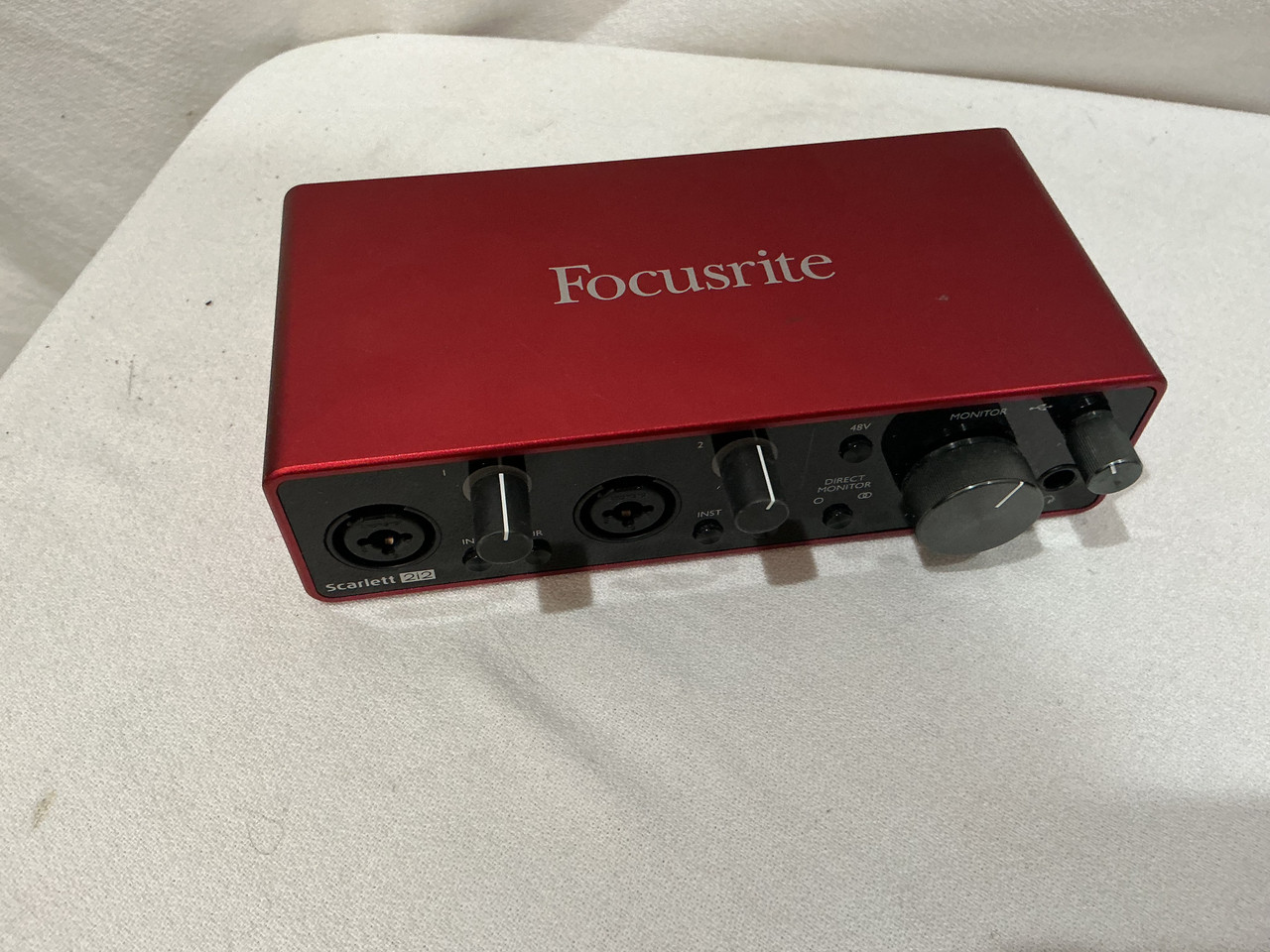 Used Focusrite SCARLETT 212 3RD GEN Computer Interface 2 A/D
