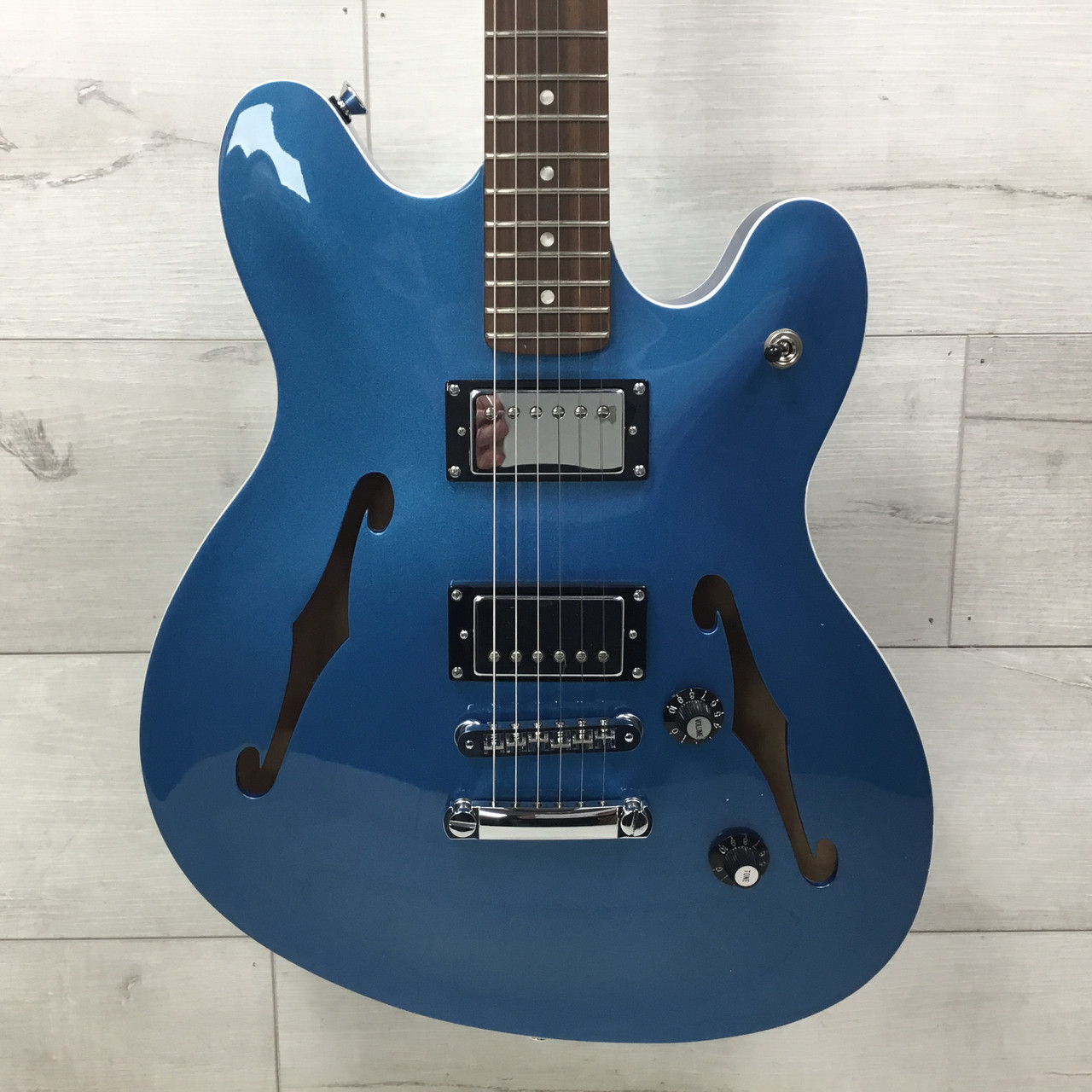 Used Squier AFFINITY STARCASTER DELUXE LAKE PLACID B Semi-Hollow