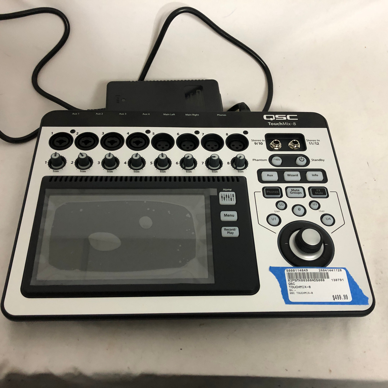 Used QSC TOUCHMIX-8 Compact Mixer