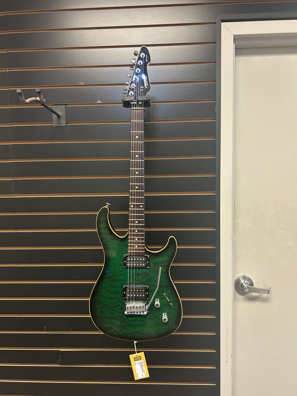 Used Peavey EXP Electric Guitar Green 6-String